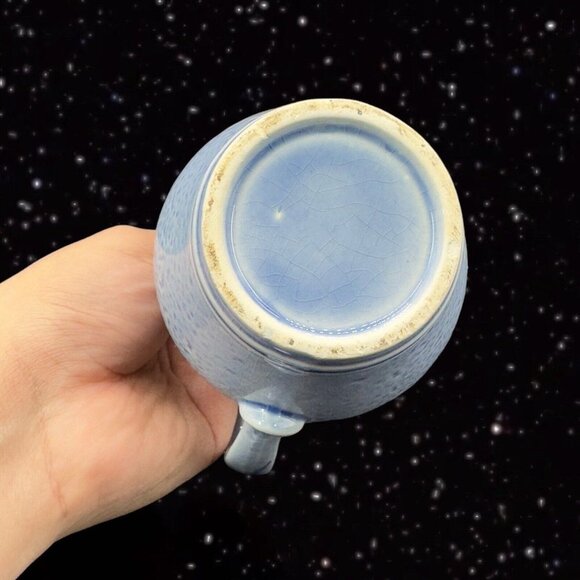 Staffel Stoneware Pitcher W Germany Cobalt Blue Salt Glaze Pottery Stoneware 5”T - Picture 8 of 10